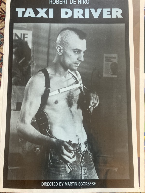 Vintage 1990's Taxi Driver poster