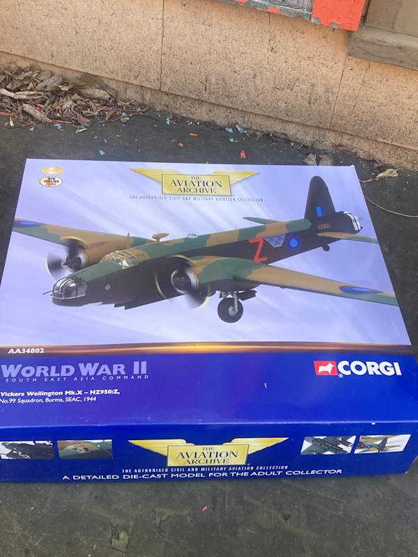 Corgi Vickers Wellington MK.X plane