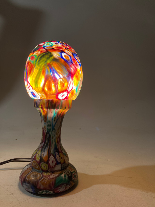 Murano art glass lamp