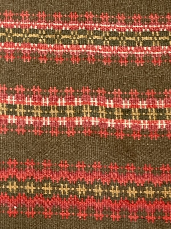 Hand made Scandinavian wool rug