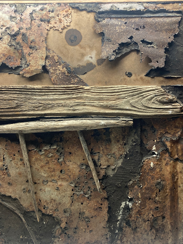 James Quentin Young found art sculpture