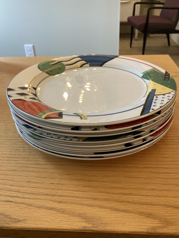 Post modern dinner plates by Victoria Beale (8)