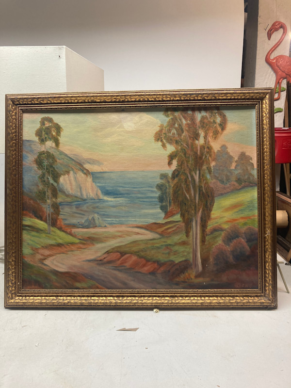 California landscape on board