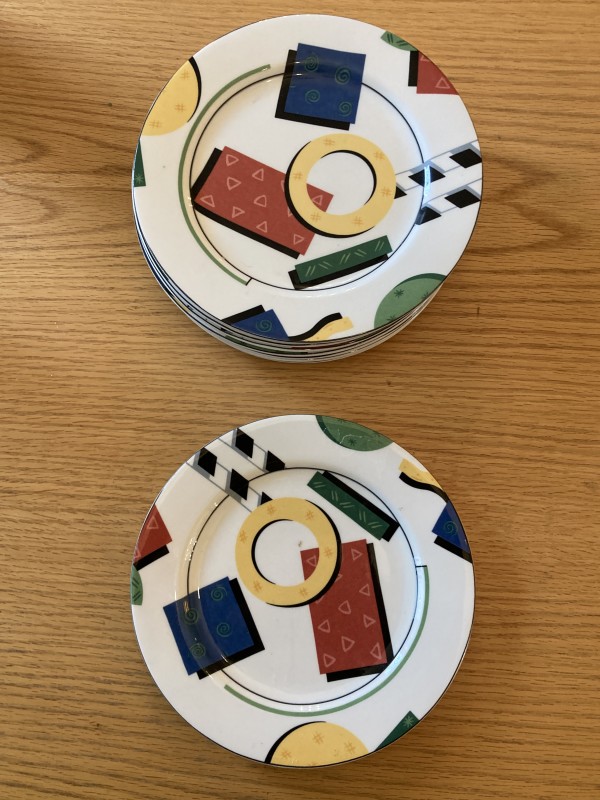 Post modern salad plates by Victoria Beale (8)