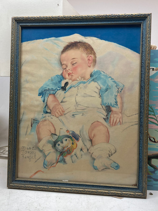 Robert Freeman Fisherman Signed Painting | eBay
