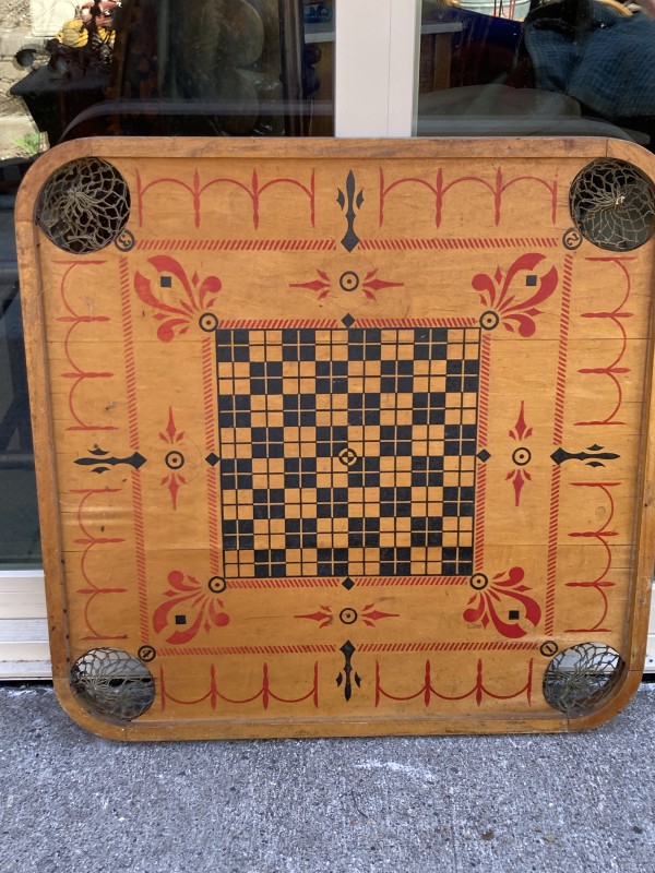vintage two sided game table