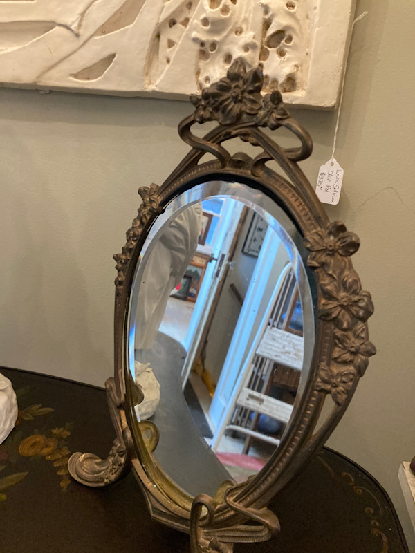Art nouveau dresser mirror