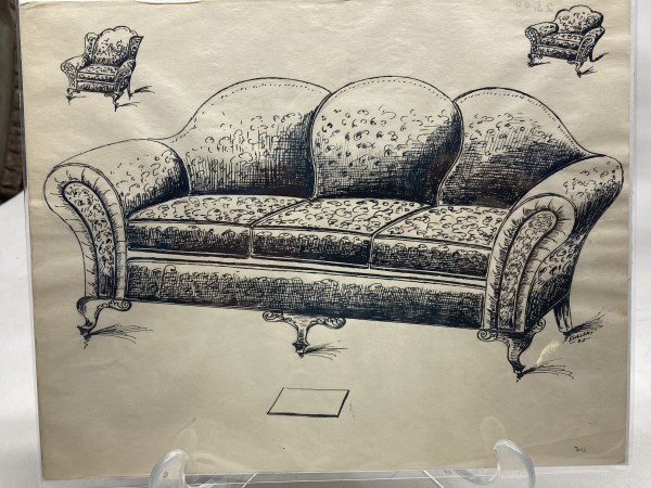 1920's sofa - 3333