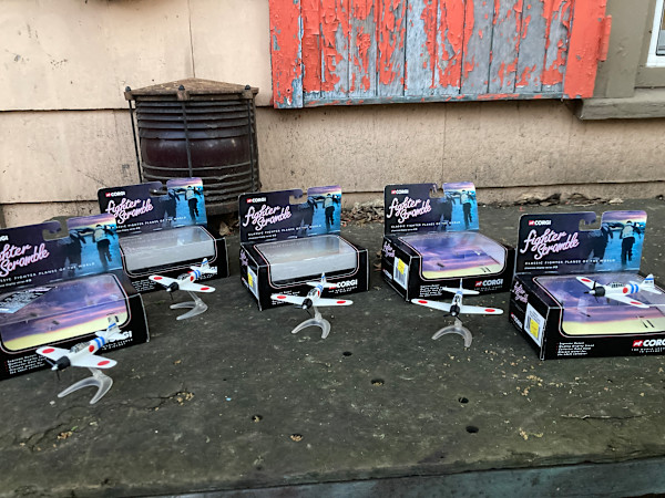 5 Japanese  die cast airplanes
