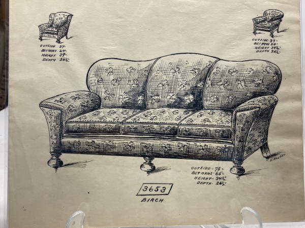 1920's sofa - 3605A