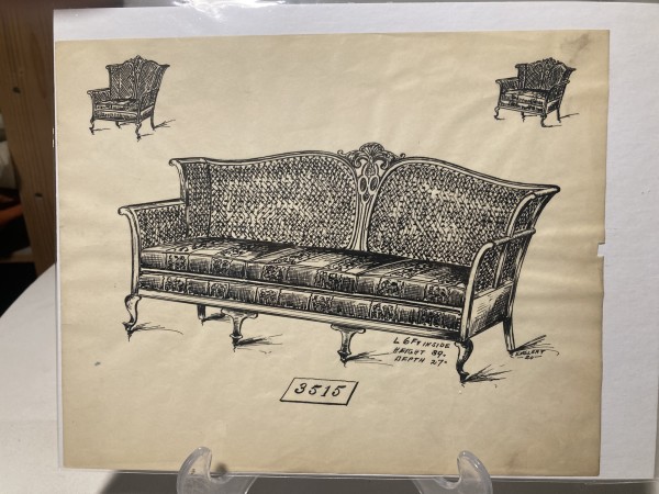 1920's sofa - 3515