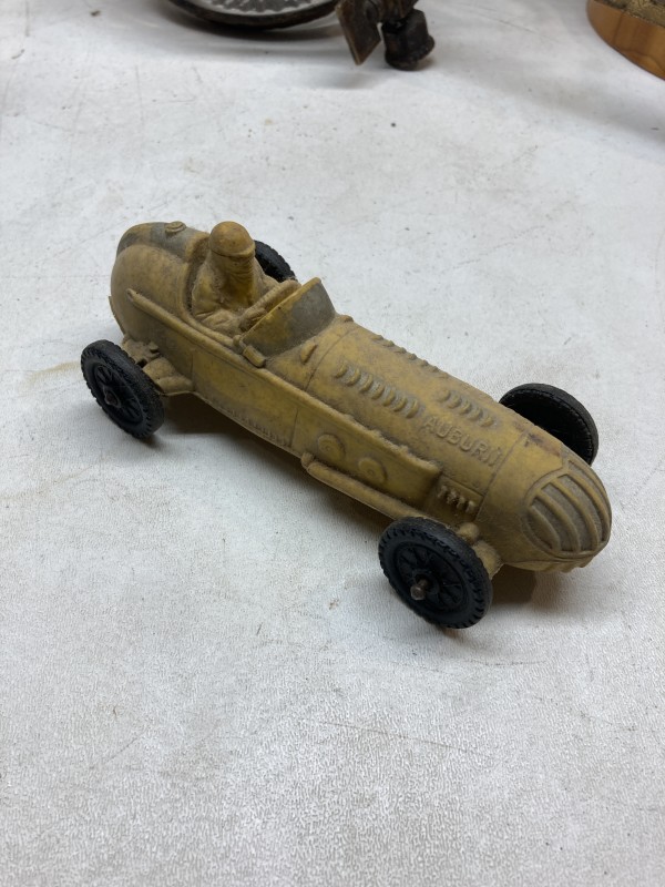 Auburn rubber racing car