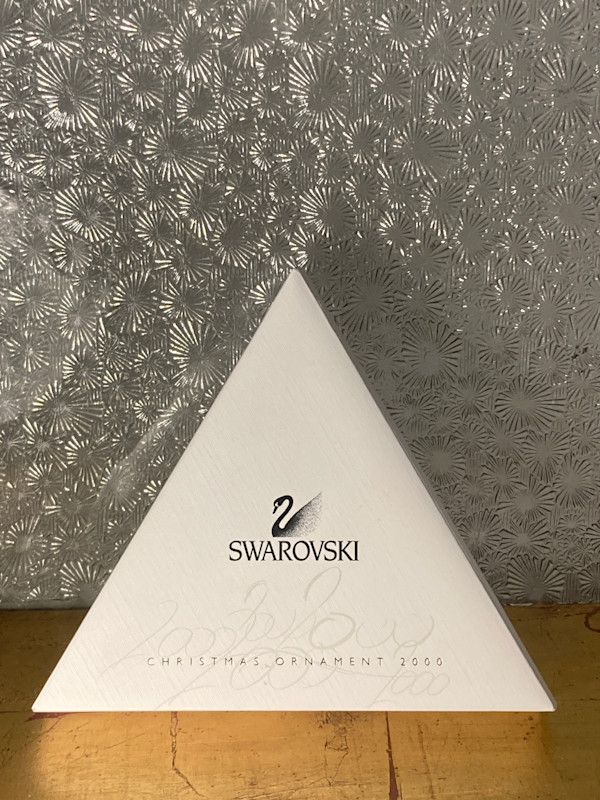 3" Swarovski crystal snowflake ornament