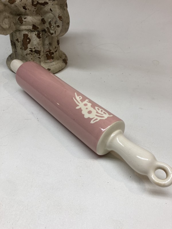 1950's pottery rolling pin