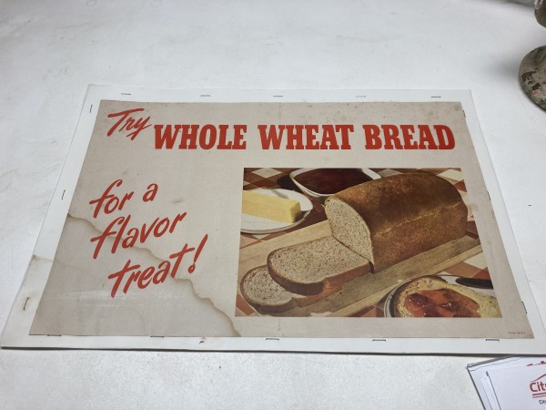 Vintage bread advertisement