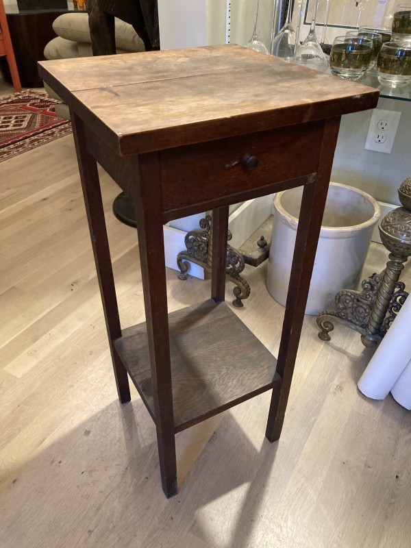 small mission table with drawer