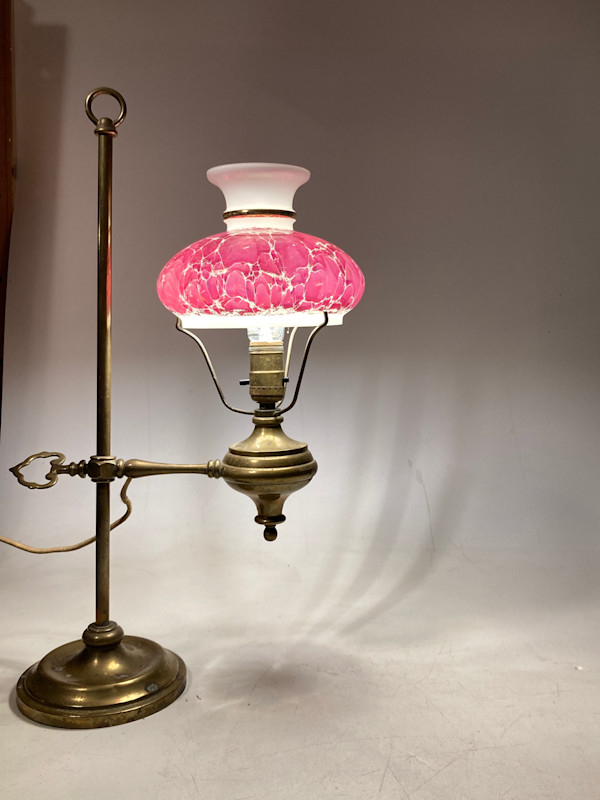 Solid brass desk table lamp
