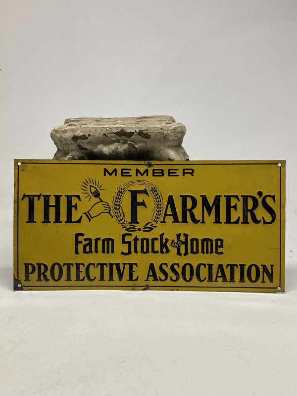 vintage Farmers Protective Association advertisement