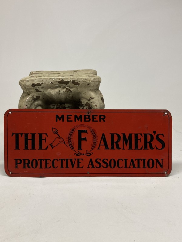 vintage Farmers Protective Association advertisement