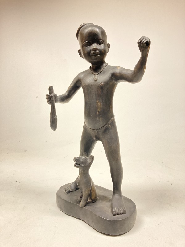 Asian bronze figure