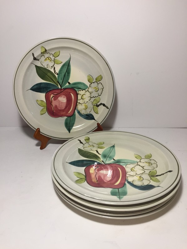 vintage Redwing Apple motif 10" dinner plate(s)