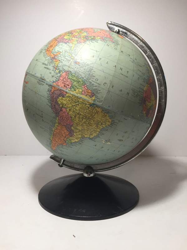 vintage 10" globe
