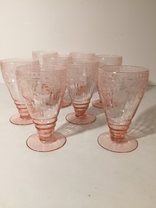 vintage Pink Cambridge Sunday glasses