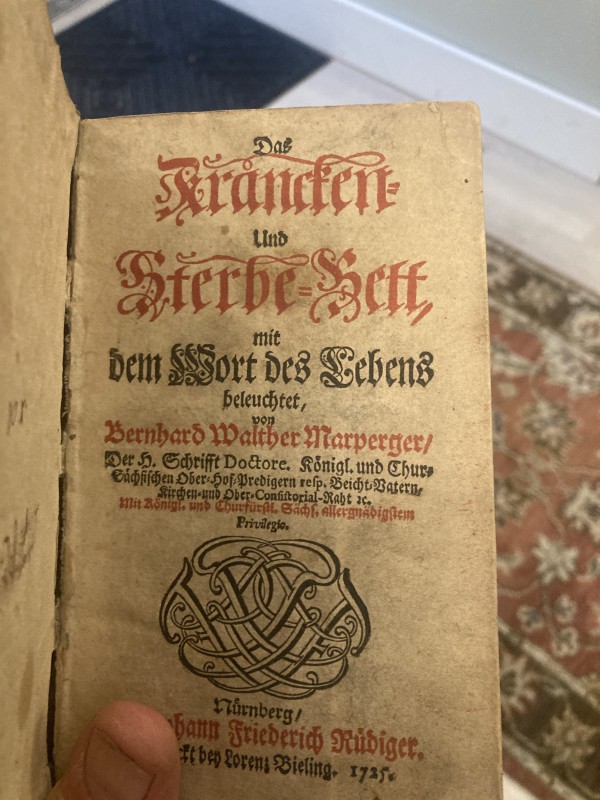 1725 German book