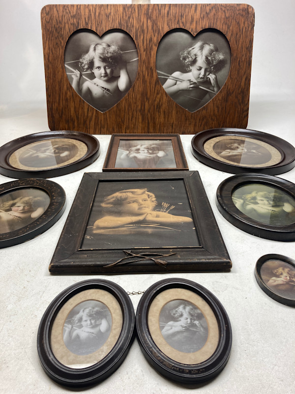 Framed cupid collection