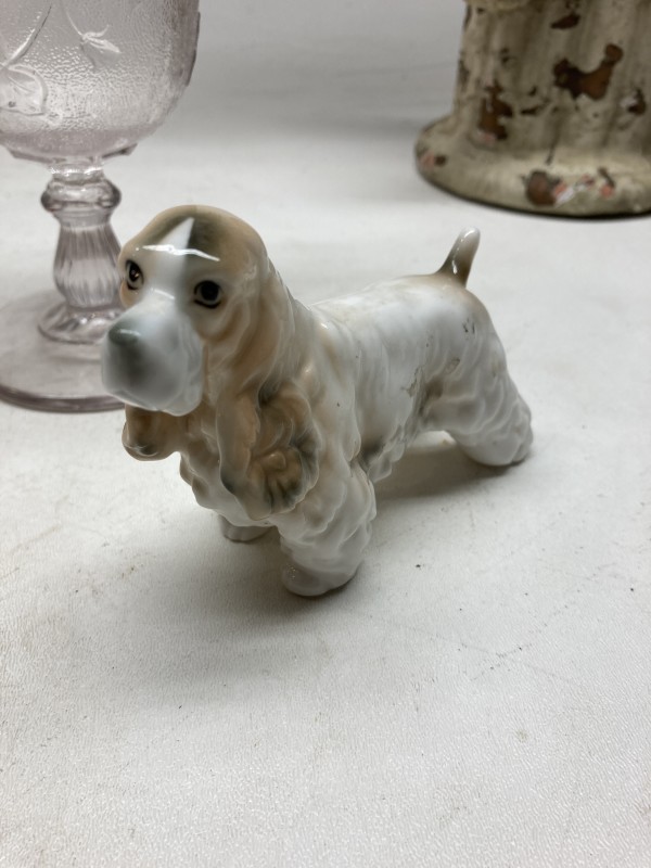glass dog figure