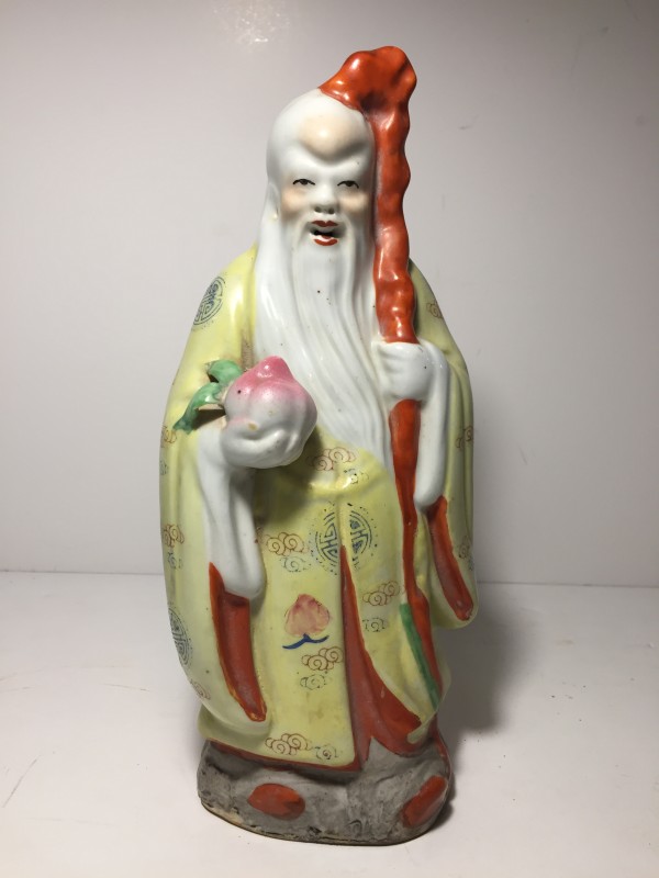 Asian hand painted figure