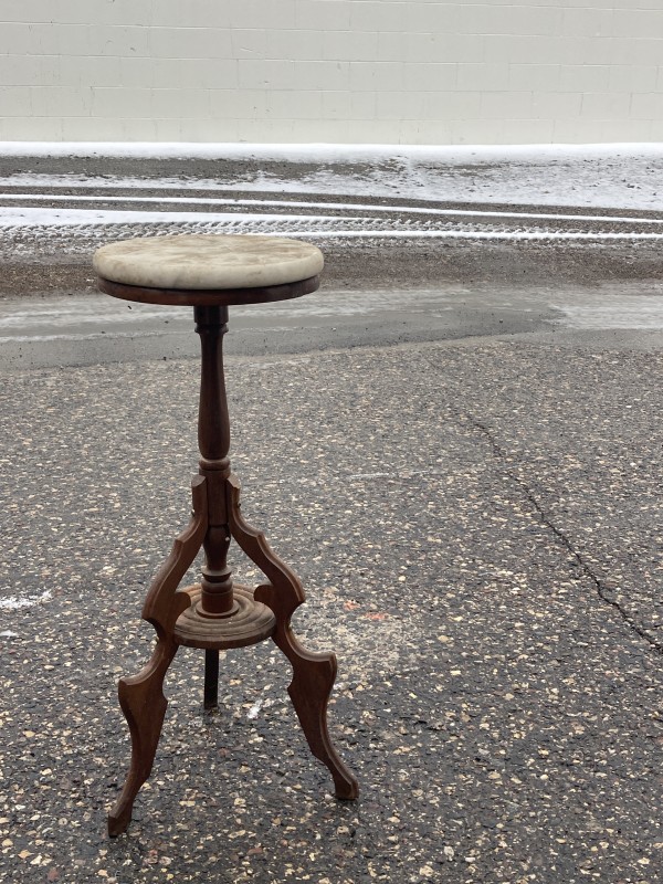 victorian marble top stand