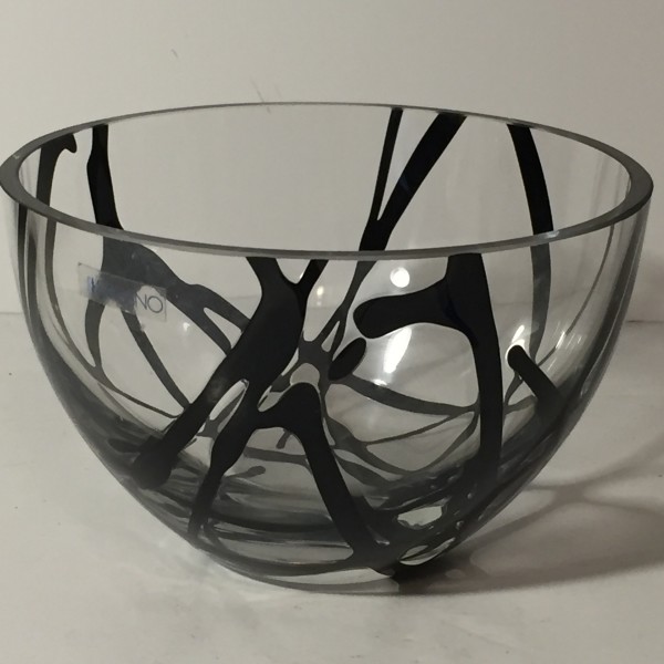 Krosno Polish art glass bowl