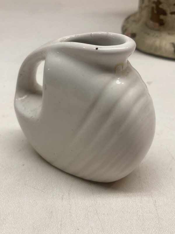mini white fiesta pitcher