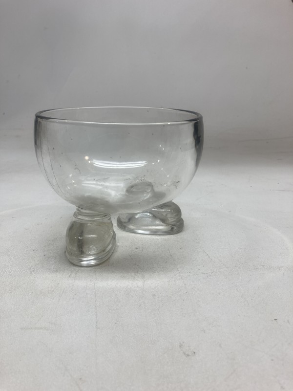 EAPG low clear bowl with shoes