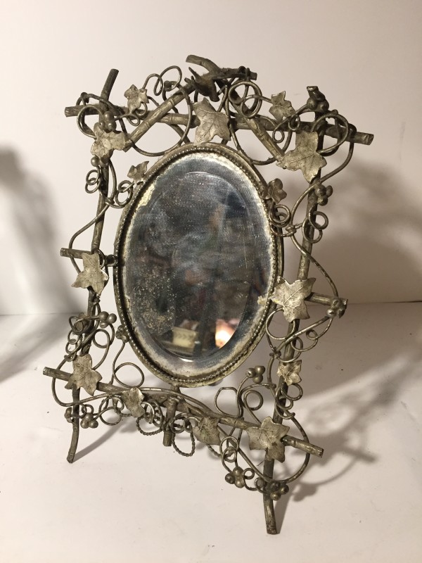 ornate vintage dresser mirror