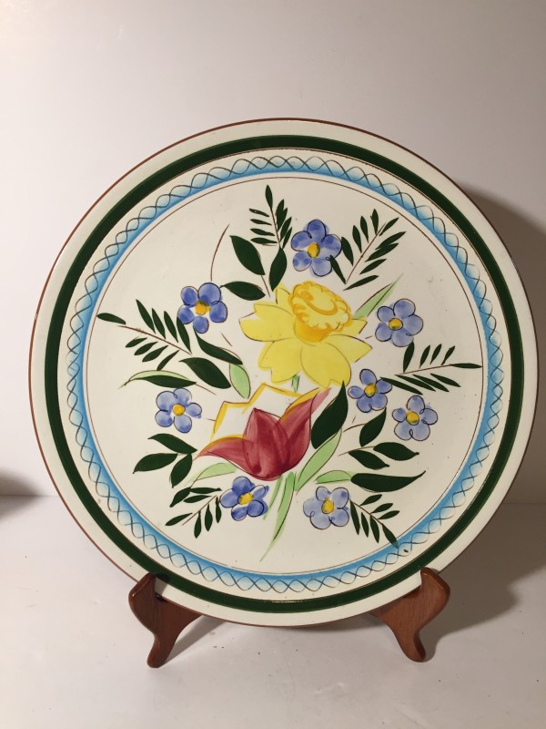 Large Stangl Country Garden platter