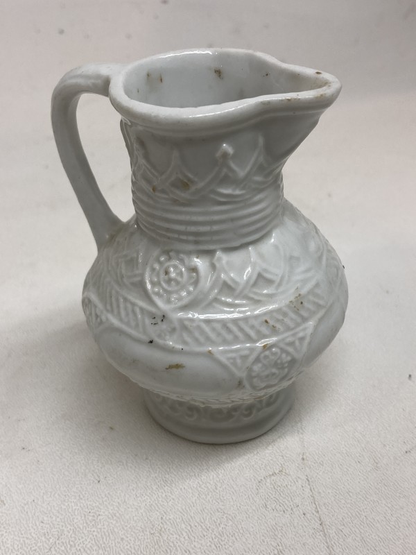 soft paste porcelain pitcher