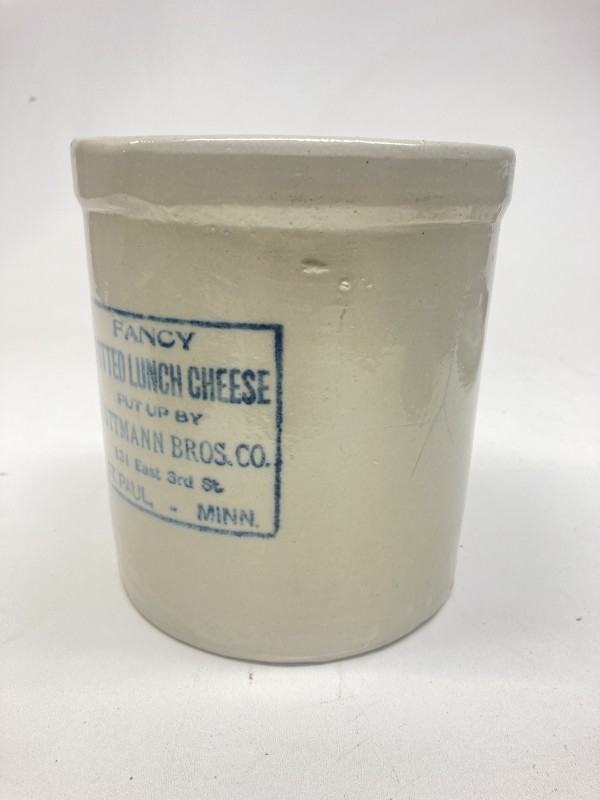 Fancy Potted Lunch Cheese advertising vase