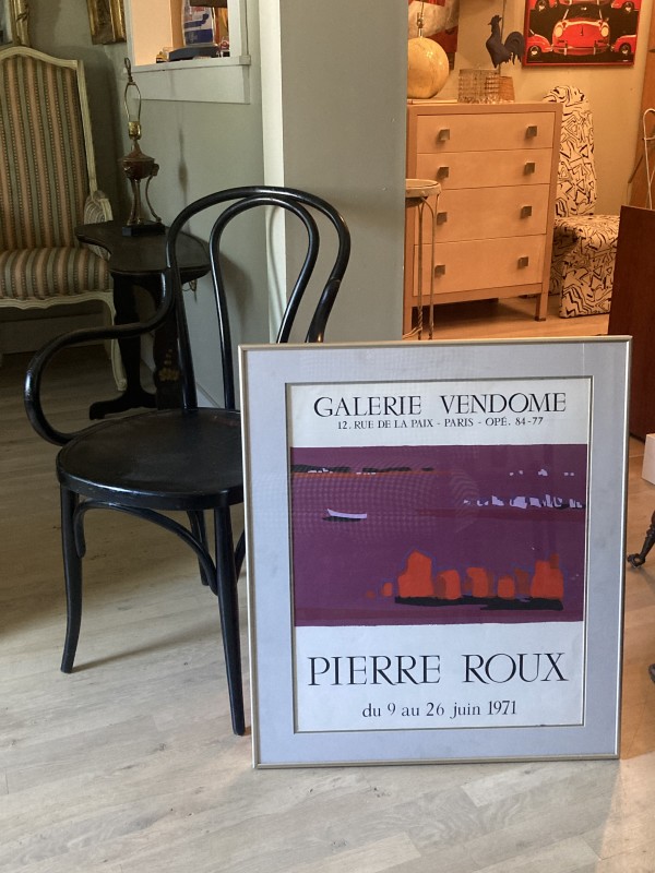 Vintage Gallerie vendome Pierre Roux poster