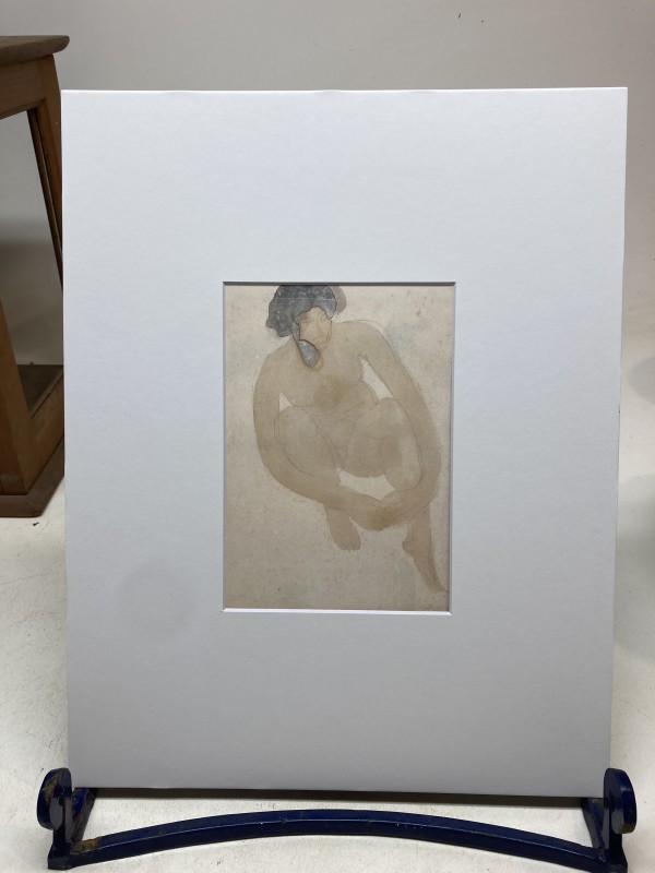 Rodin matted print #21