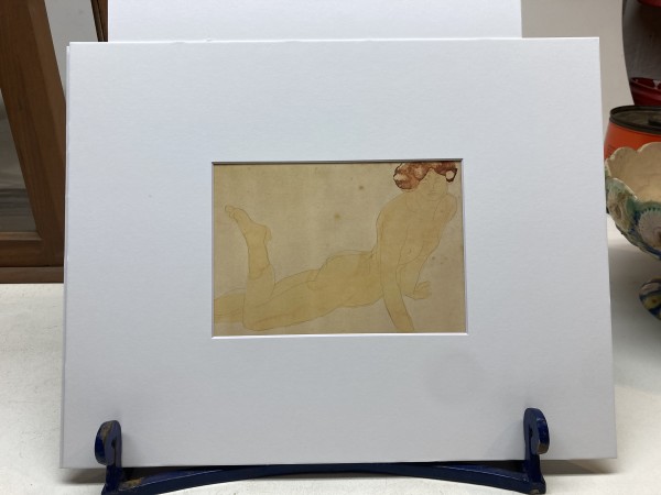 Rodin matted print #32