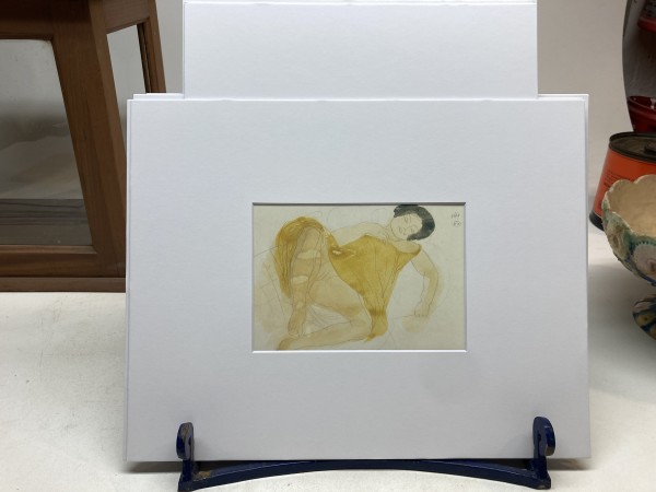 Rodin matted print #6