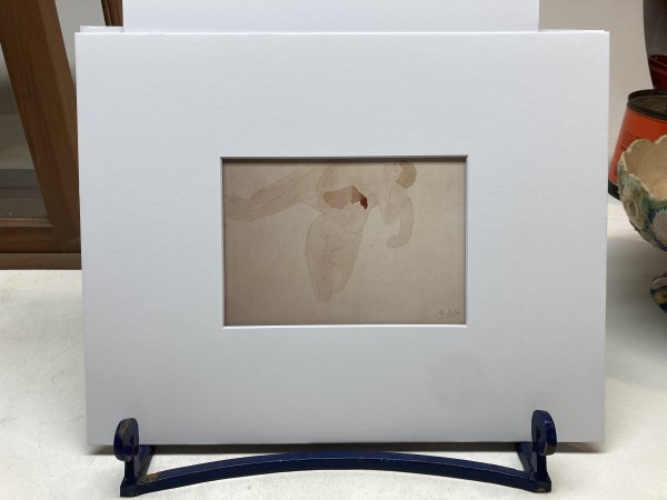 Rodin matted print #13