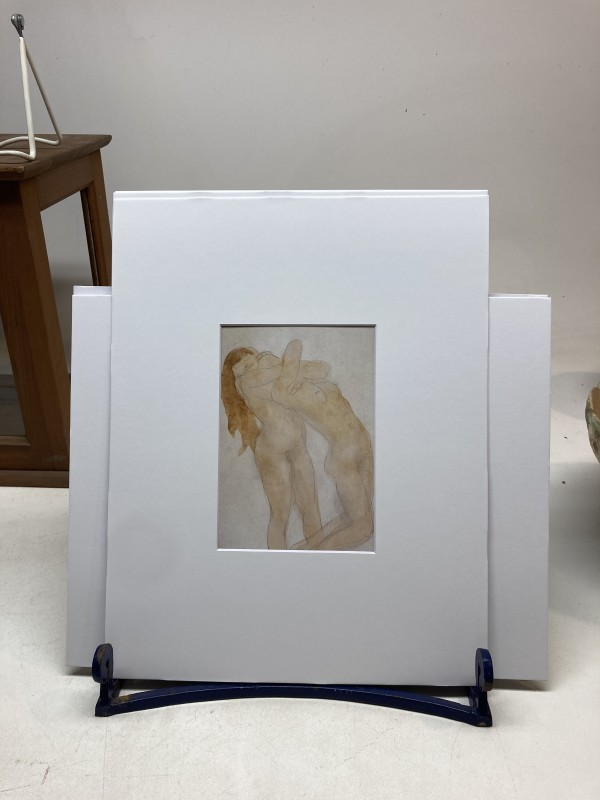 Rodin matted print #14