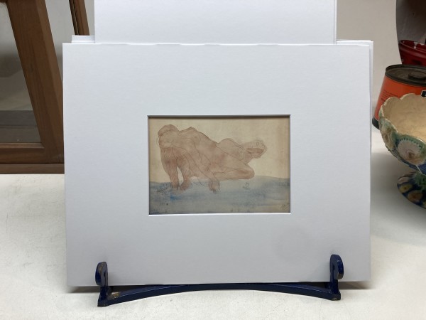 Rodin matted print #17