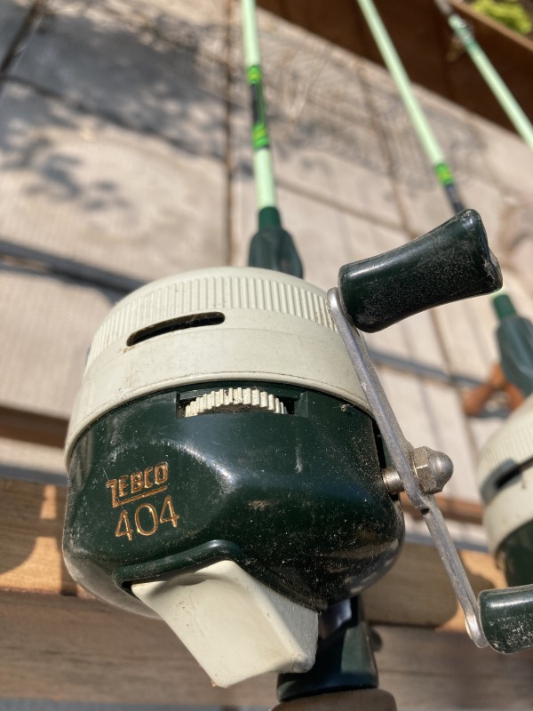 Zebco fishing rod and reel