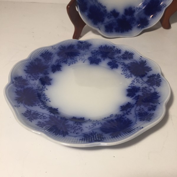 Swedish Vinranka Percy Flow Blue 7 1/4"  plates
