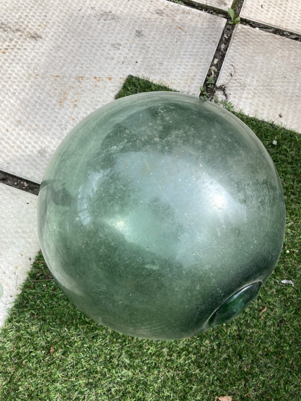 Glass buoy float from Hawaii