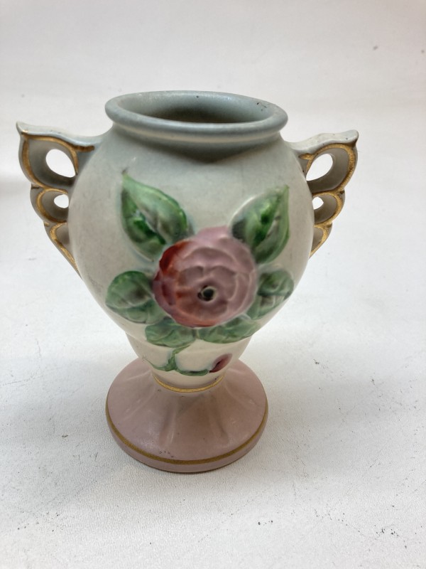small handled HULL vase